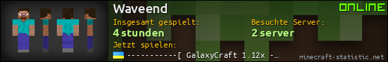 Benutzerleisten 560x90 für Waveend
