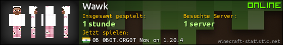 Benutzerleisten 560x90 für Wawk