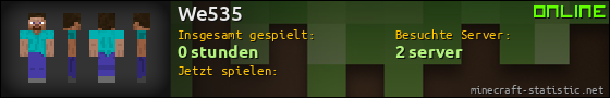 Benutzerleisten 560x90 für We535