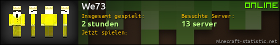 Benutzerleisten 560x90 für We73
