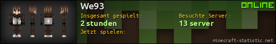 Benutzerleisten 560x90 für We93