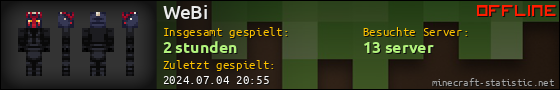 Benutzerleisten 560x90 für WeBi