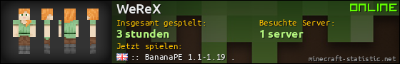 Benutzerleisten 560x90 für WeReX