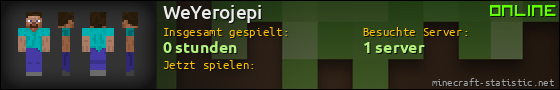 Benutzerleisten 560x90 für WeYerojepi