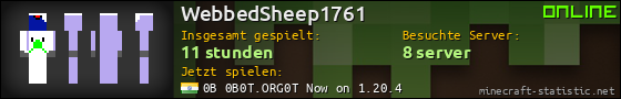 Benutzerleisten 560x90 für WebbedSheep1761