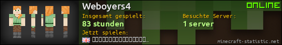 Benutzerleisten 560x90 für Weboyers4