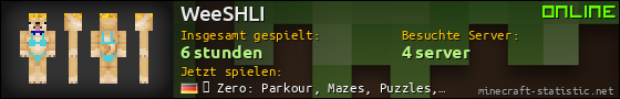 Benutzerleisten 560x90 für WeeSHLI