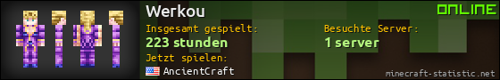 Benutzerleisten 560x90 für Werkou