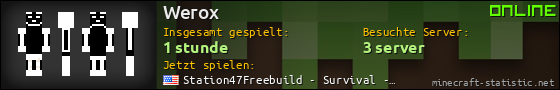 Benutzerleisten 560x90 für Werox