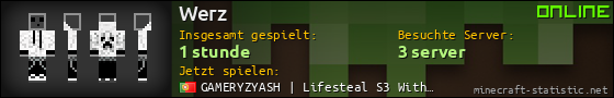Benutzerleisten 560x90 für Werz