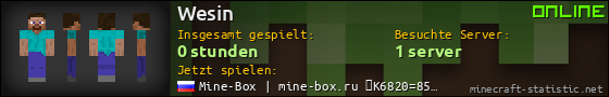 Benutzerleisten 560x90 für Wesin
