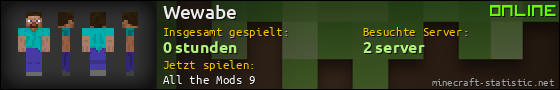 Benutzerleisten 560x90 für Wewabe