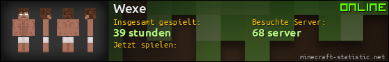Benutzerleisten 560x90 für Wexe