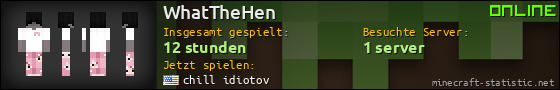 Benutzerleisten 560x90 für WhatTheHen