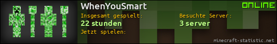 Benutzerleisten 560x90 für WhenYouSmart