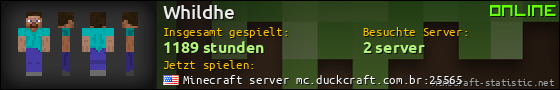 Benutzerleisten 560x90 für Whildhe