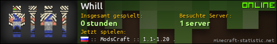 Benutzerleisten 560x90 für Whill