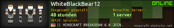 Benutzerleisten 560x90 für WhiteBlackBear12