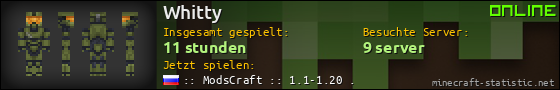 Benutzerleisten 560x90 für Whitty