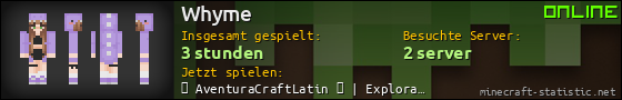 Benutzerleisten 560x90 für Whyme
