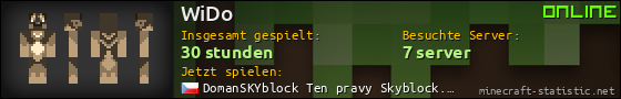 Benutzerleisten 560x90 für WiDo