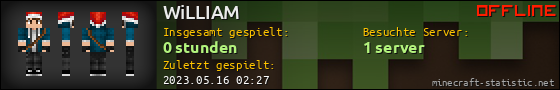 Benutzerleisten 560x90 für WiLLIAM