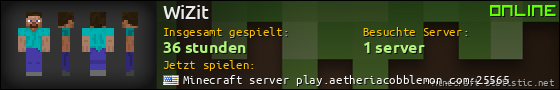 Benutzerleisten 560x90 für WiZit