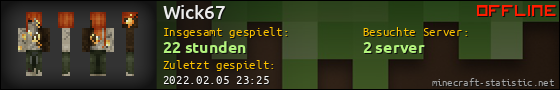 Benutzerleisten 560x90 für Wick67