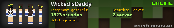 Benutzerleisten 560x90 für WickedIsDaddy