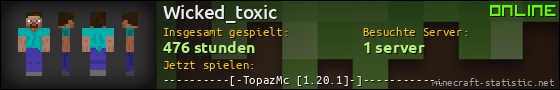 Benutzerleisten 560x90 für Wicked_toxic