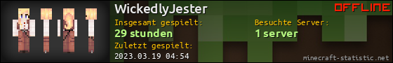 Benutzerleisten 560x90 für WickedlyJester