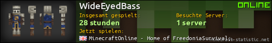 Benutzerleisten 560x90 für WideEyedBass