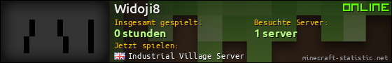 Benutzerleisten 560x90 für Widoji8