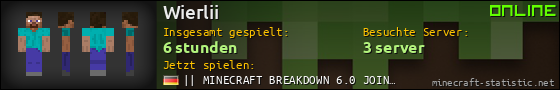 Benutzerleisten 560x90 für Wierlii