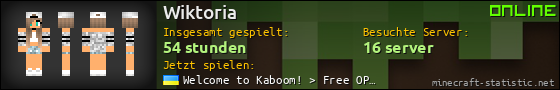 Benutzerleisten 560x90 für Wiktoria