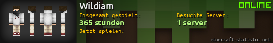 Benutzerleisten 560x90 für Wildiam