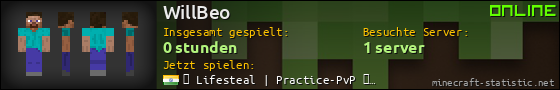 Benutzerleisten 560x90 für WillBeo