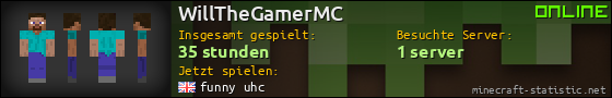 Benutzerleisten 560x90 für WillTheGamerMC