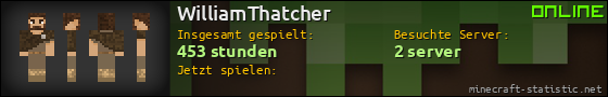 Benutzerleisten 560x90 für WilliamThatcher