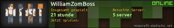 Benutzerleisten 560x90 für WilliamZomBoss