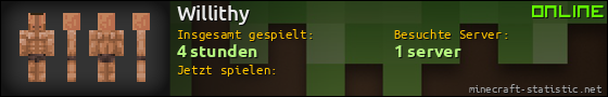Benutzerleisten 560x90 für Willithy