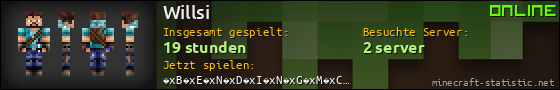 Benutzerleisten 560x90 für Willsi