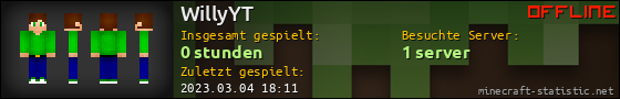 Benutzerleisten 560x90 für WillyYT