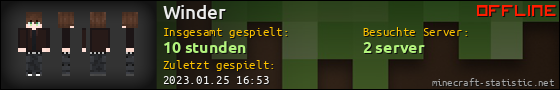 Benutzerleisten 560x90 für Winder