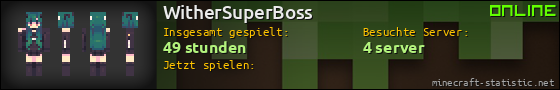 Benutzerleisten 560x90 für WitherSuperBoss