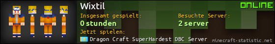 Benutzerleisten 560x90 für Wixtil