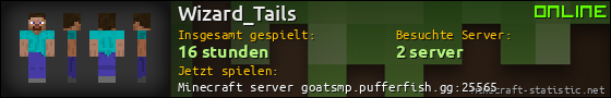 Benutzerleisten 560x90 für Wizard_Tails