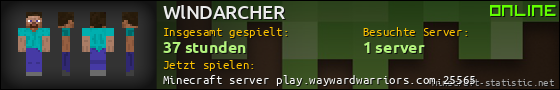 Benutzerleisten 560x90 für WlNDARCHER