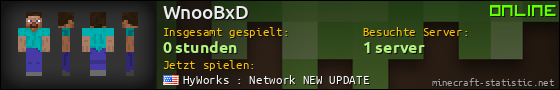 Benutzerleisten 560x90 für WnooBxD
