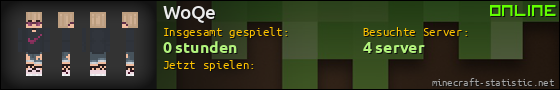 Benutzerleisten 560x90 für WoQe